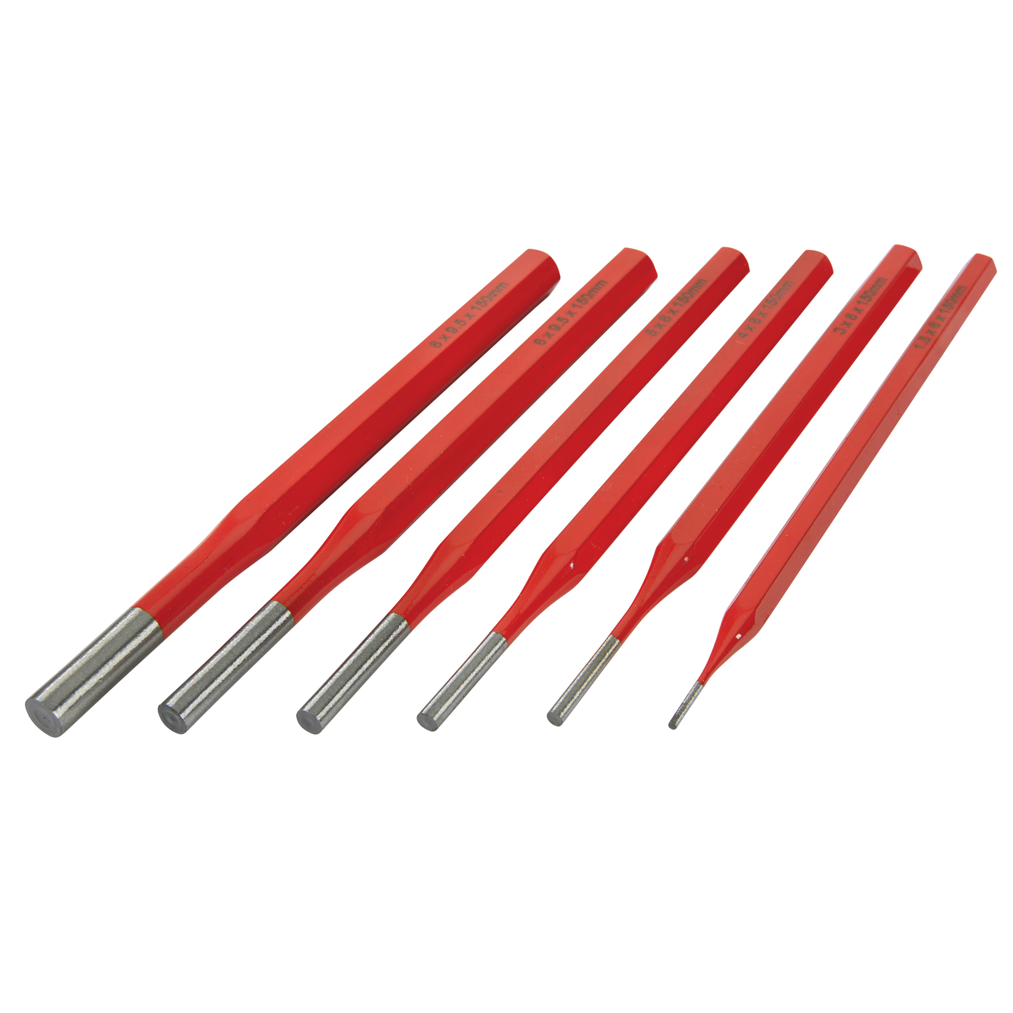 Ironton Long Tapered Punch Set, 6-Pc.